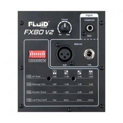 Fluid Audio FX80 V2 - aktywny monitor studyjny o konstrukcji koaksjalnej z 8” wooferem i 1,2” twe...